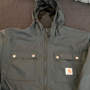 Medium Black Lightweight Carhartt Rain Coat